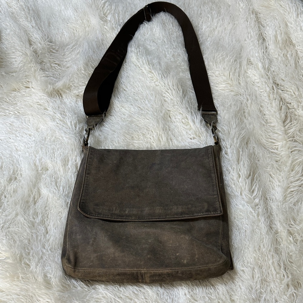 Dior Brown Leather Cross Body